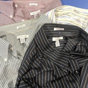 4 Van huesen 3xl no iron Oxfords. Various colors